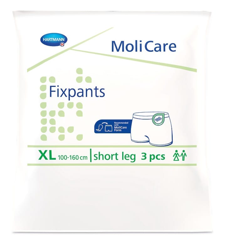 Pantaloni pentru fixarea tampoanelor Extra Large Molicare, 3 bucati, Hartmann 1 Pantaloni pentru fixarea tampoanelor Extra Large Molicare