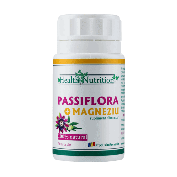Passiflora cu Magneziu 100% naturala