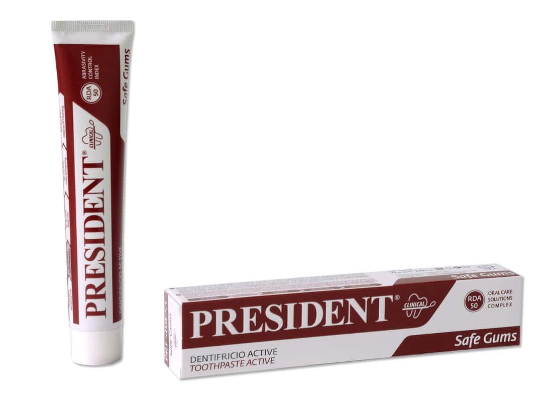 Pasta de dinti Active, 75ml, President 1 Pasta de dinti Active