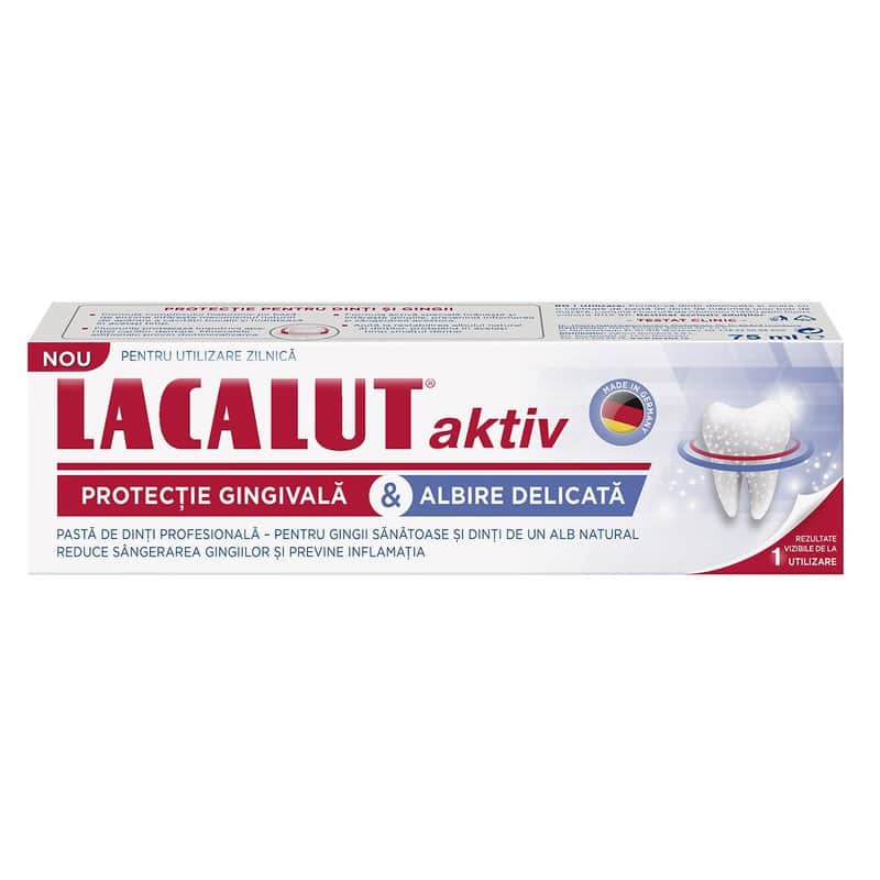 Pasta de dinti Aktiv protectie gingivala si albire delicata