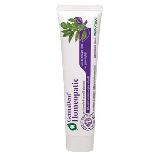 Pasta de dinti GennaDent Homeopatic