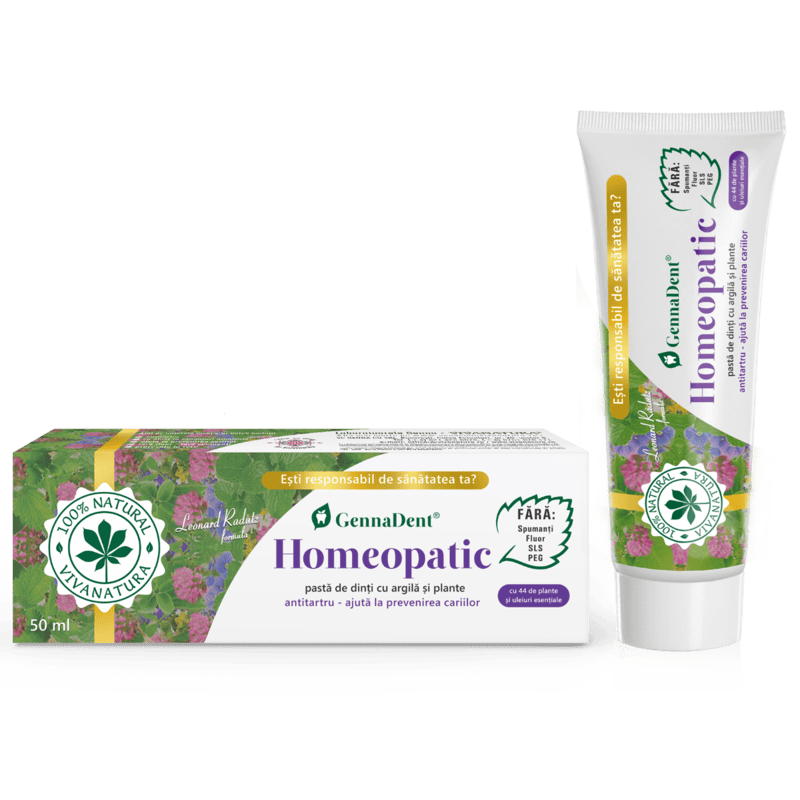 Pasta de dinti GennaDent Homeopatic