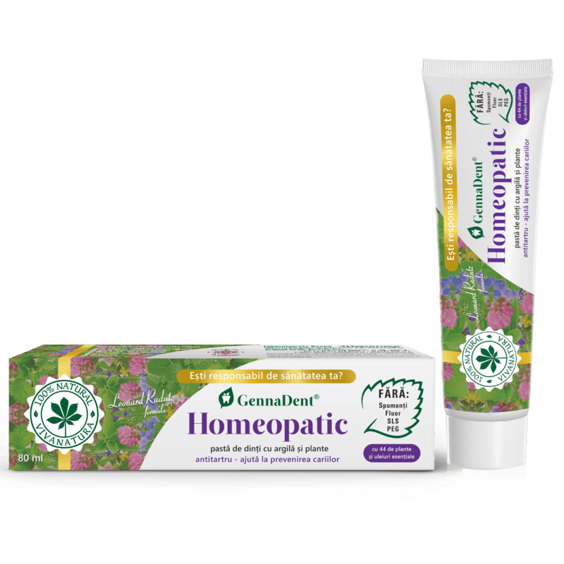 Pasta de dinti GennaDent Homeopatic