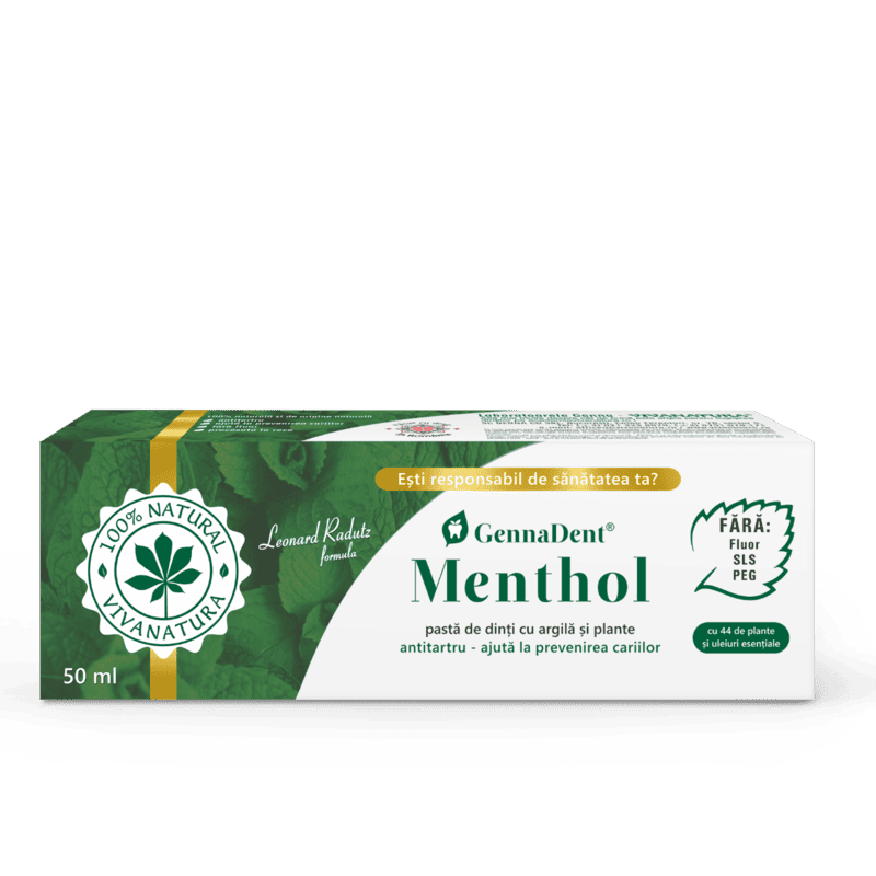 Pasta de dinti GennaDent Menthol