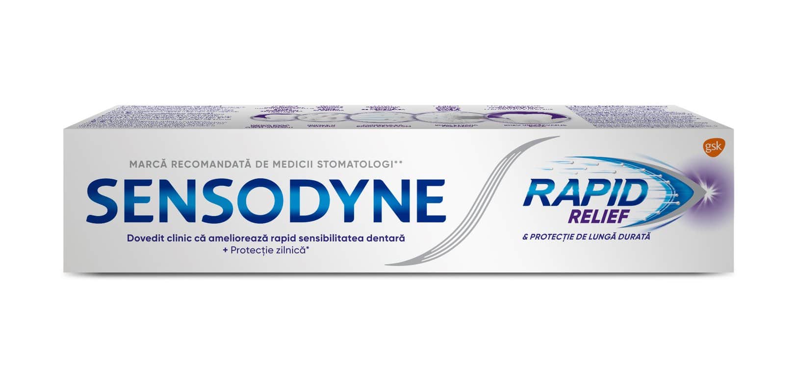 Pasta de dinti Rapid Relief, 75ml, Sensodyne 1 Pasta de dinti Rapid Relief
