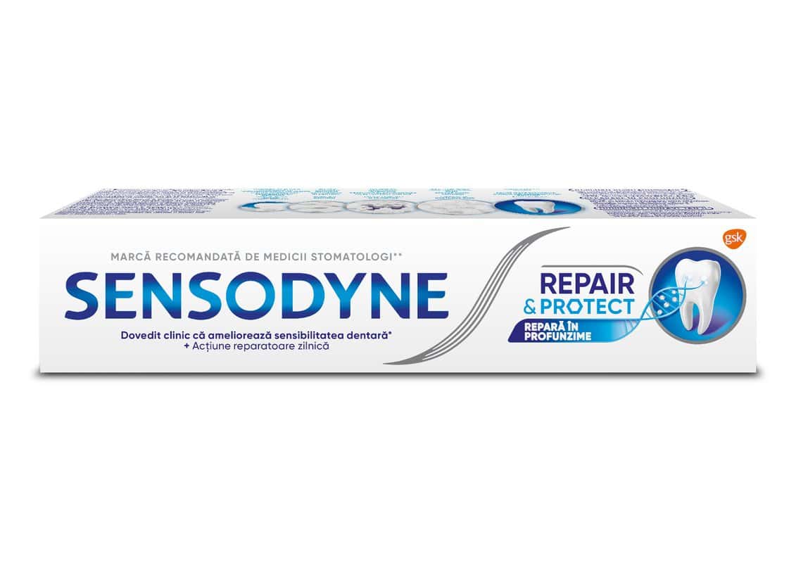 Pasta de dinti Repair and Protect, 75ml, Sensodyne 1 Pasta de dinti Repair and Protect