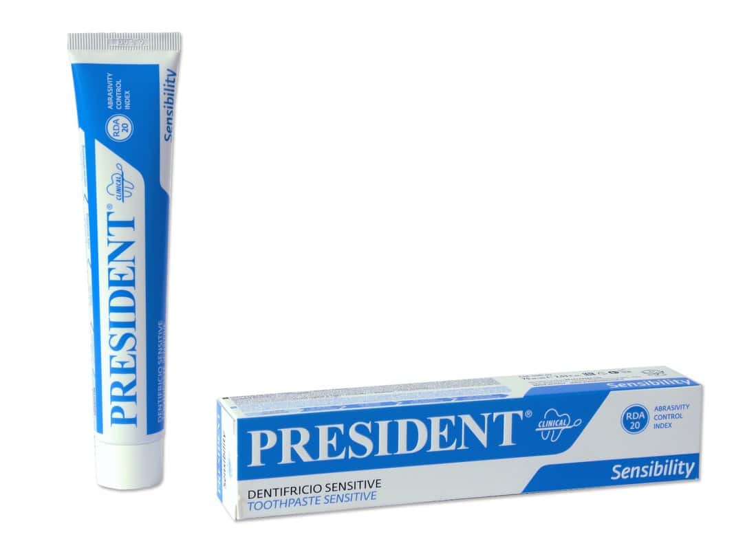 Pasta de dinti Sensitive, 75ml, President 1 Pasta de dinti Sensitive