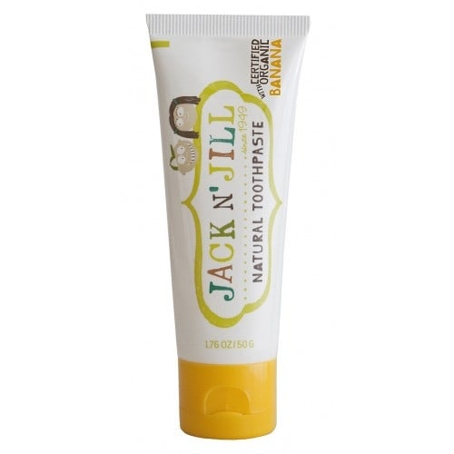 Pasta de dinti naturala pentru copii de la +6 luni cu aroma de banane