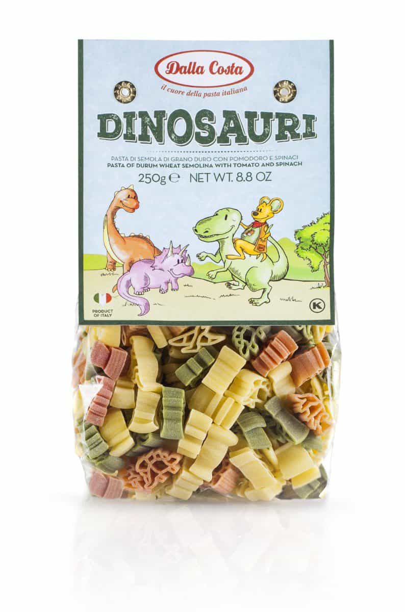 Paste Dinosaur din grau dur, 250g, Dalla Costa 1 Paste Dinosaur din grau dur