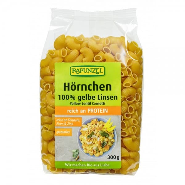 Paste din linte galbena fara gluten bio