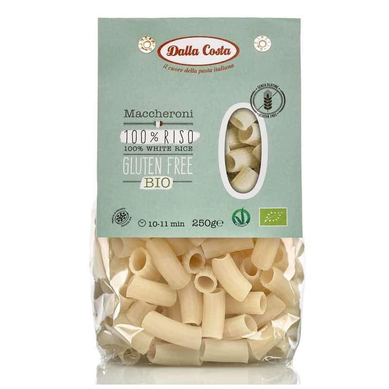 Paste din orez Maccheroni Bio