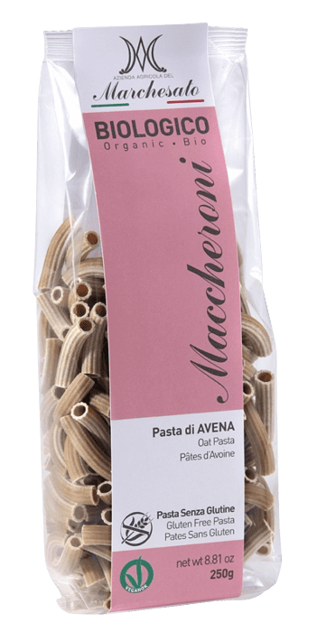 Paste din ovaz fara gluten Bio Maccheroni, 250g, Marchesato 1 Paste din ovaz fara gluten Bio Maccheroni