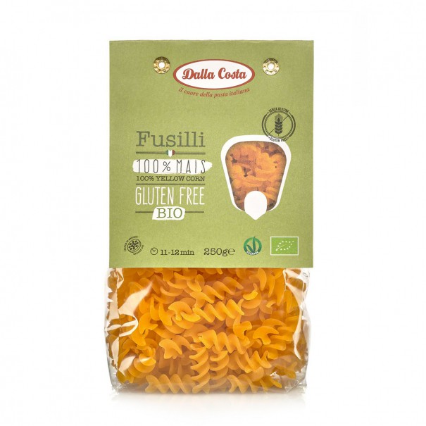 Paste fusilli din porumb Bio