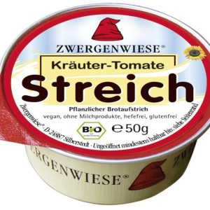Pate vegetal fl soarelui tomate verdeturi 50g - ZWERGENWIESE