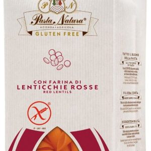 Penne bio din linte rosie fara gluten