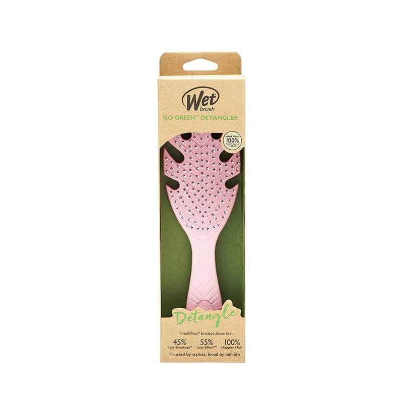 Perie de par Detangler Go Green Blush