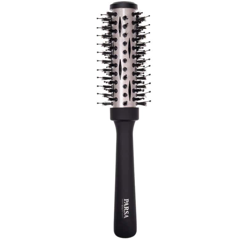 Perie de par mica rotunda Keratin Care & Shine