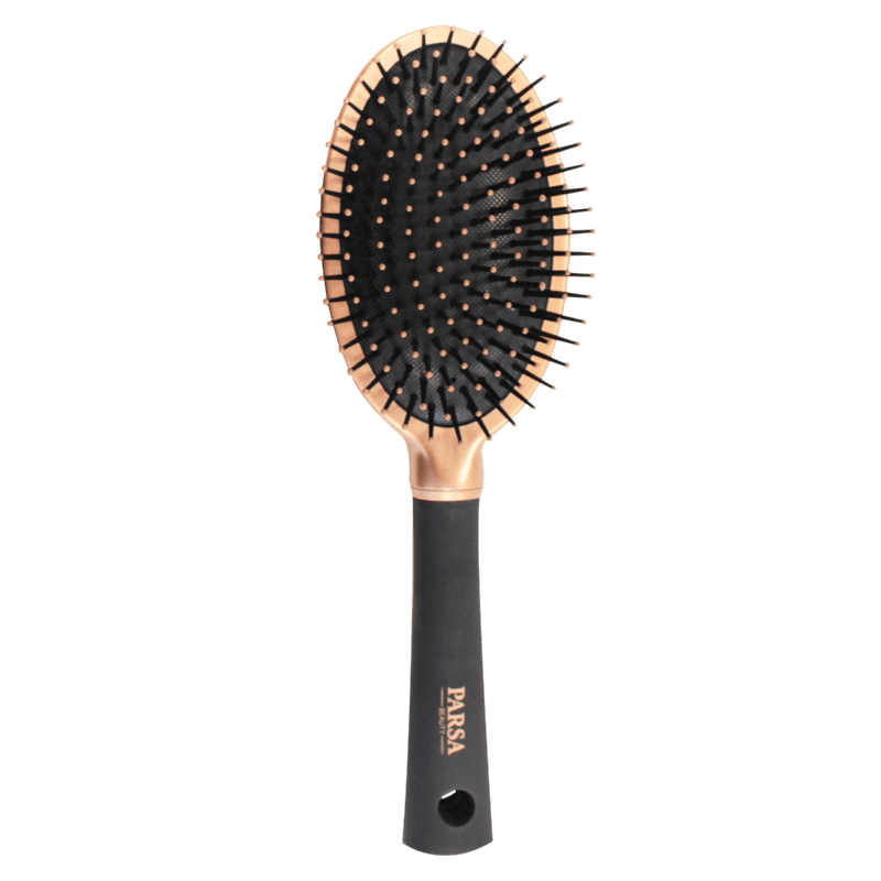 Perie de par ovala mare Trend Line Rose Gold
