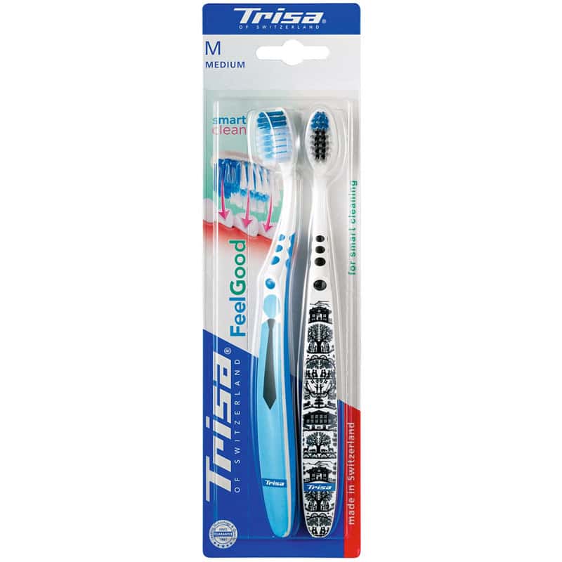 Periuta de dinti FeelGood Twin Pack Medium