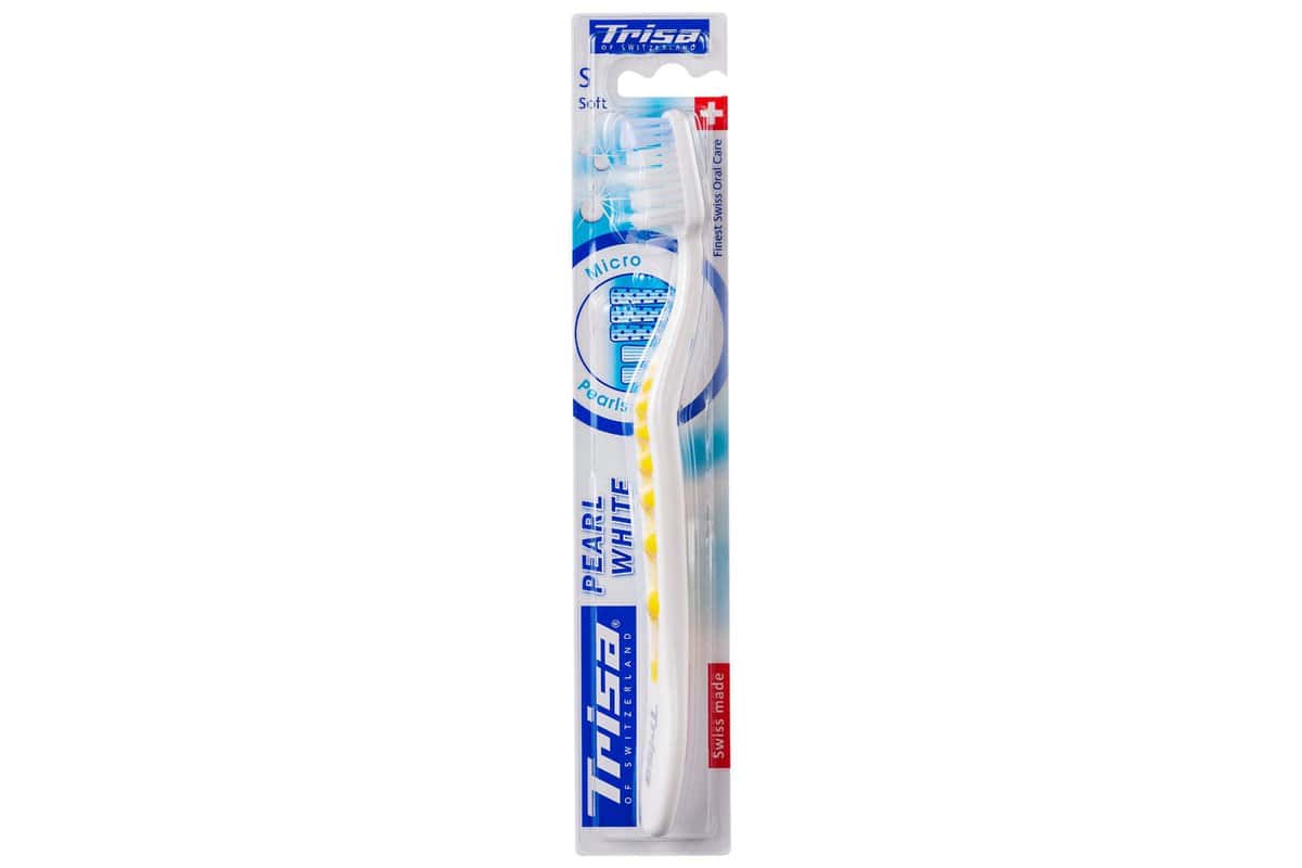 Periuta de dinti Pearl White Soft, 1 bucata, Trisa 1 Periuta de dinti Pearl White Soft