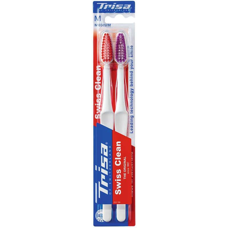 Periuta de dinti Swiss Clean Duo Medium