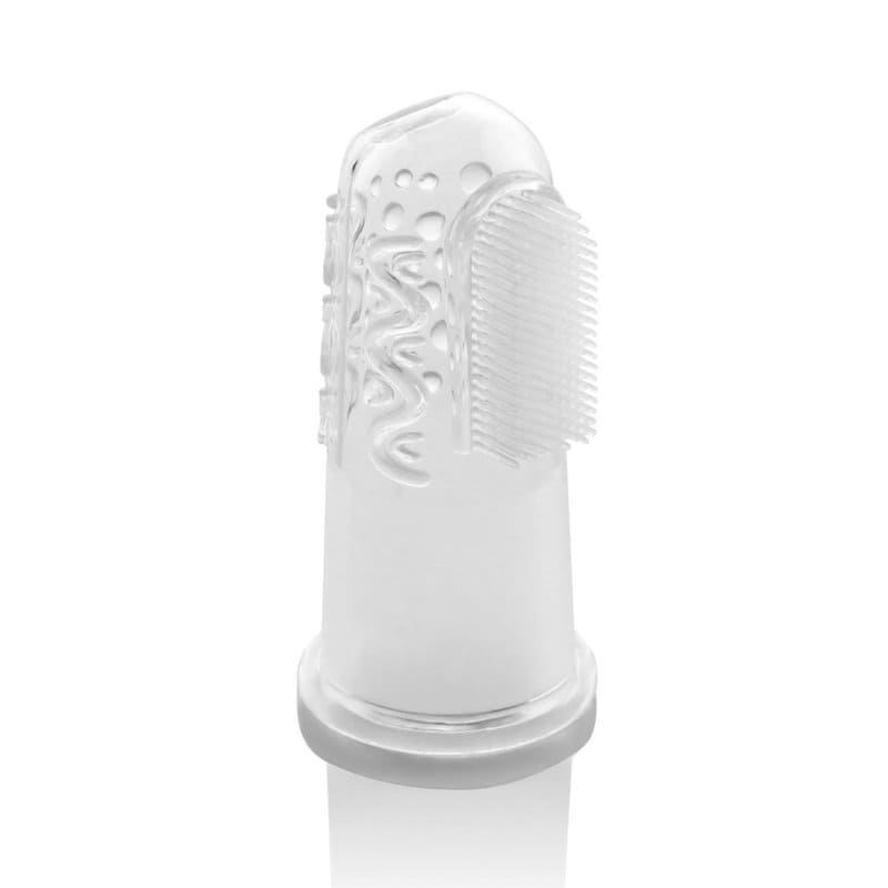 Periuta de dinti din silicon pentru folosire pe deget 79249