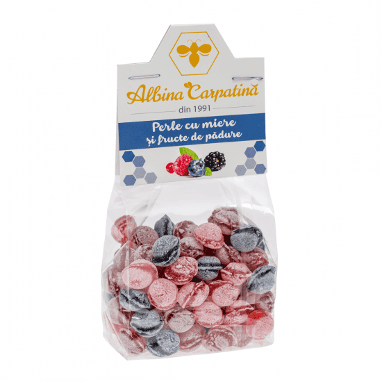 Perle cu miere si fructe de padure Albina Carpatina