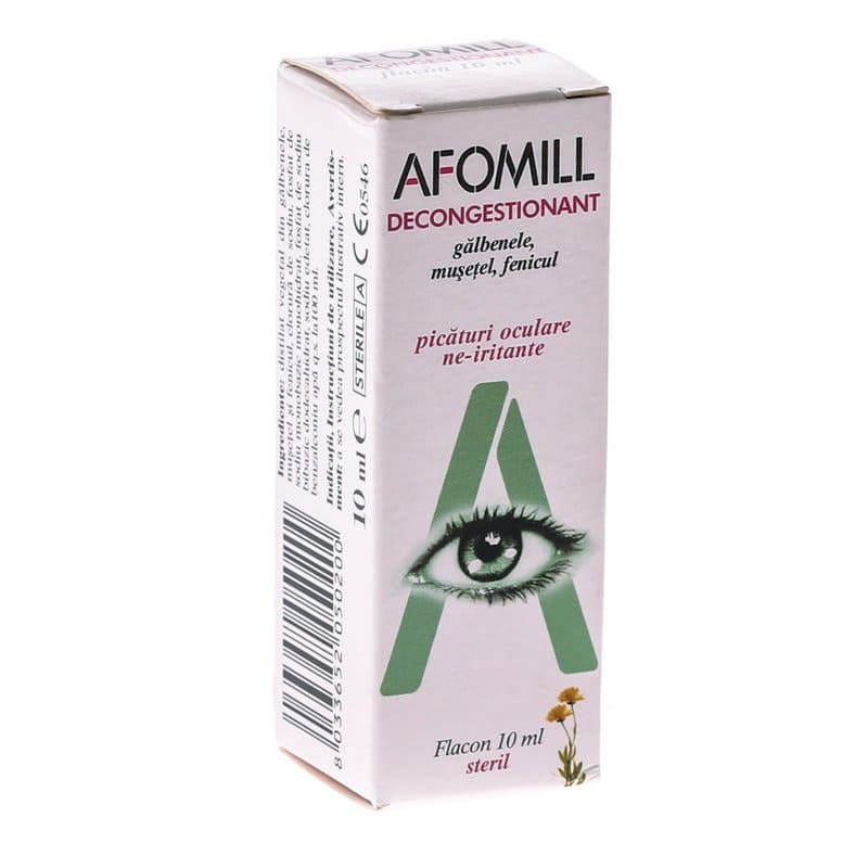 Picaturi Afomill decongestionant