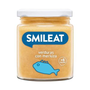 Piure de legume cu merluciu si ulei de masline Bio +6 luni
