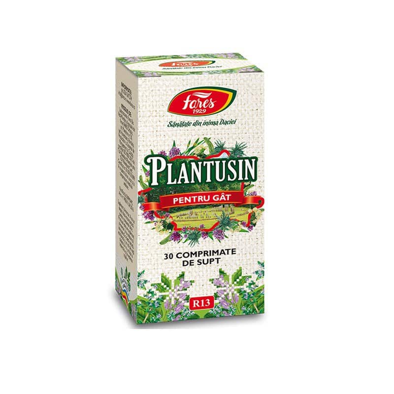 Plantusin pentru gat