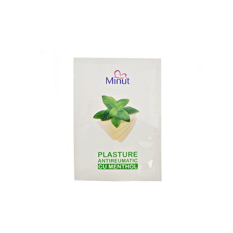 Plasturi antireumatici cu menthol 12x18cm