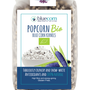Porumb albastru pentru popcorn bio