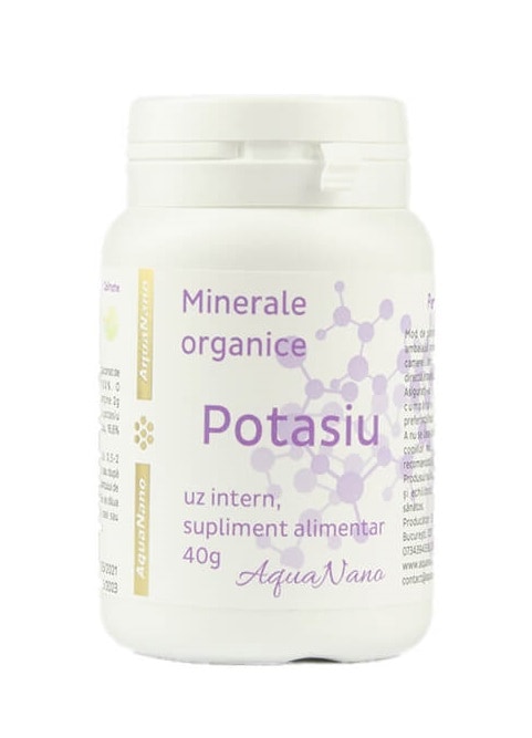 Potasiu Organic, 40g, Aghoras 1 Potasiu Organic