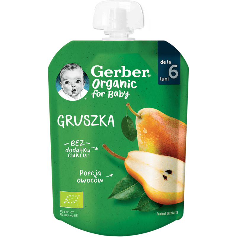 Pouch din pere de la 6 luni