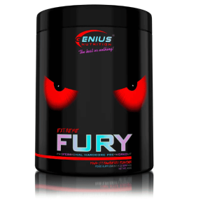 Pre-Workout cu aroma de kiwi si capsuni Fury Extreme