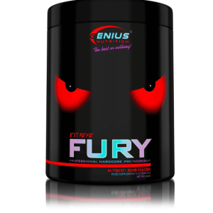 Pre-Workout cu aroma de zmeura Fury Extreme