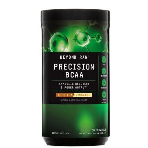 Precision BCAA cu aroma de iced tea lemonade Beyond Raw