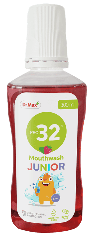 Pro32 Apa de gura Junior 6+, 300ml 1 Pro32 Apa de gura Junior 6+