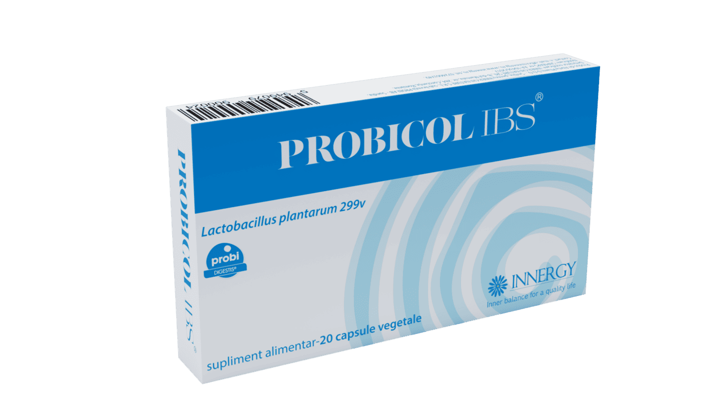 Probicol IBS, 20 capsule vegetale, Innergy 1 Probicol IBS