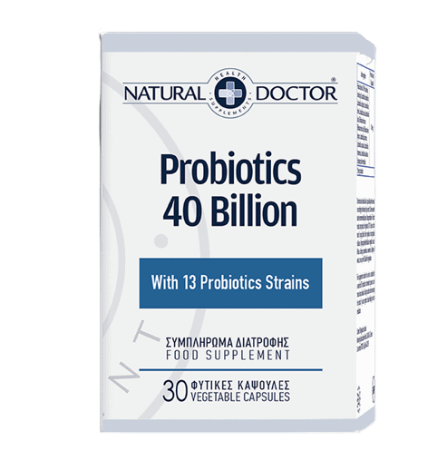 Probiotics 40 Billion, 30 capsule, Natural Doctor 1 Probiotics 40 Billion