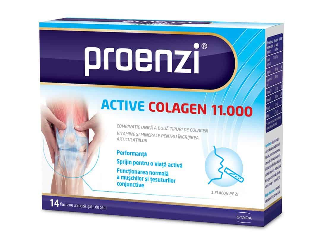 Proenzi Artrostop Active Collagen 11.000, 14 flacoane unidoza, Walmark 1 Proenzi Artrostop Active Collagen 11.000