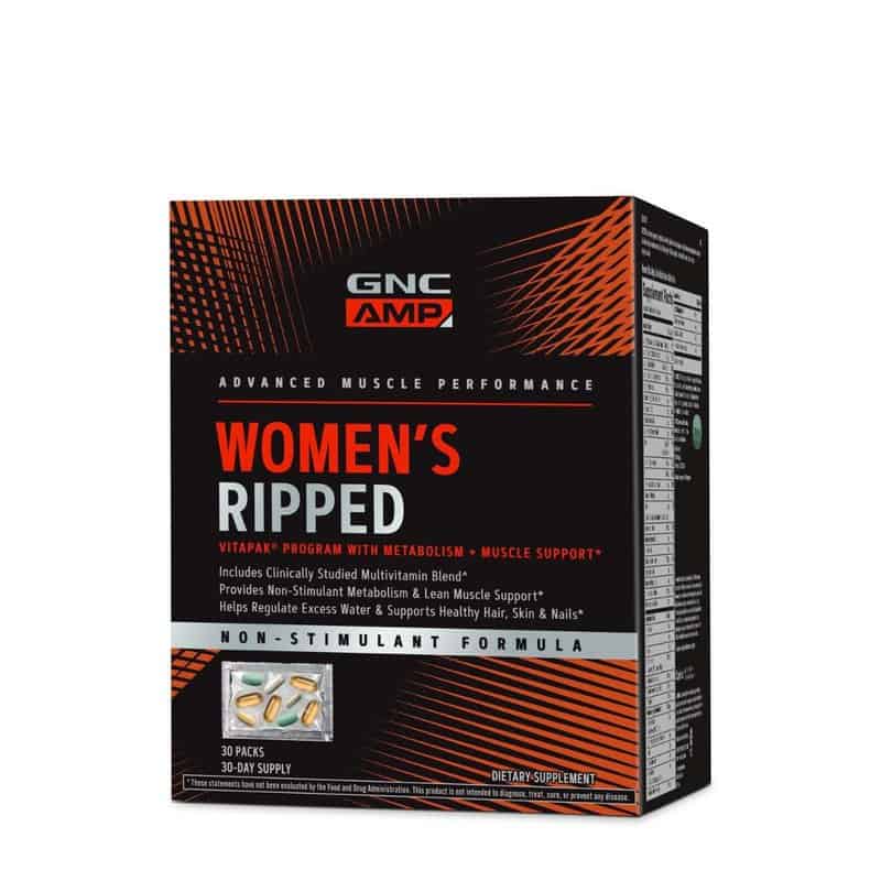 Program non-stimulant AMP Women's Ripped Vitapak