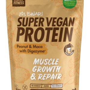 Proteina Super Vegana bio arahide si maca