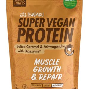 Proteina Super Vegana bio ashwagandha si caramel