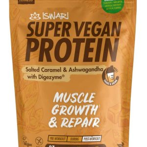 Proteina ashwagandha si caramel bio Super Vegan