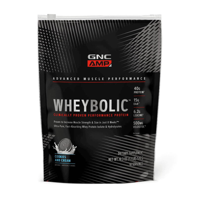 Proteina din zer cu aroma de biscuiti cu crema AMP Wheybolic