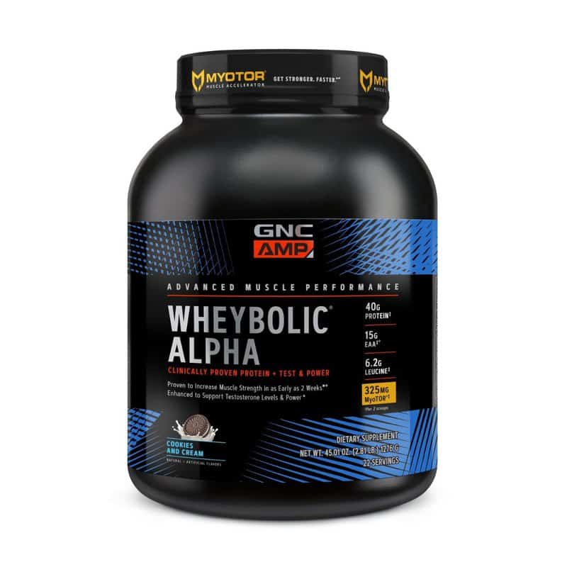Proteina din zer cu aroma de biscuiti cu crema AMP Wheybolic Alpha MyoTor