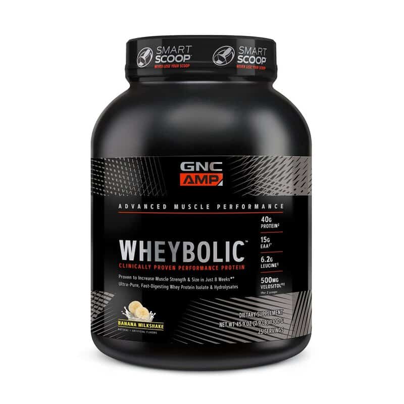 Proteina din zer cu aroma de milkshake de banane