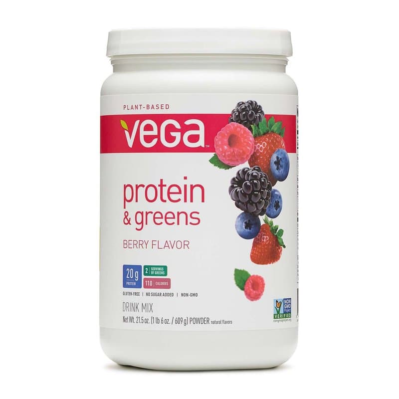 Proteina si Verdeturi cu Aroma de Fructe de Padure