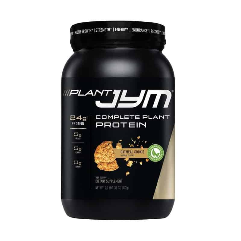 Proteina vegetala completa cu aroma de biscuiti cu ovaz Plant Jym